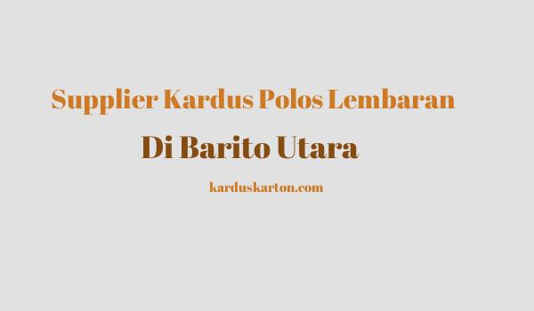 jual kardus di Barito Utara