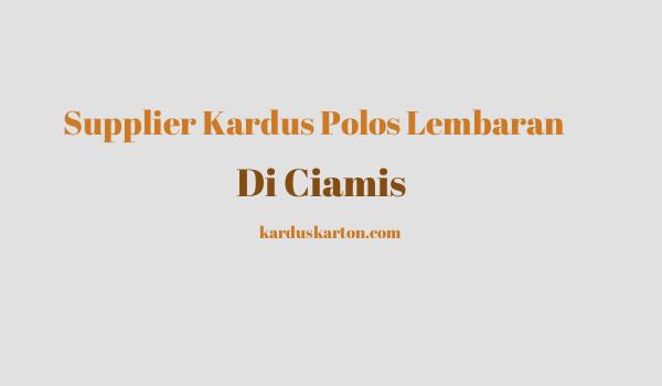 jual kardus di Ciamis