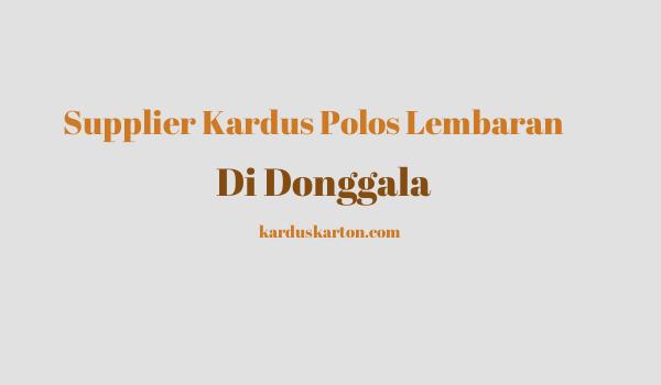 jual kardus di Donggala