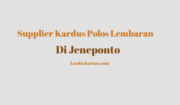 jual kardus di Jeneponto