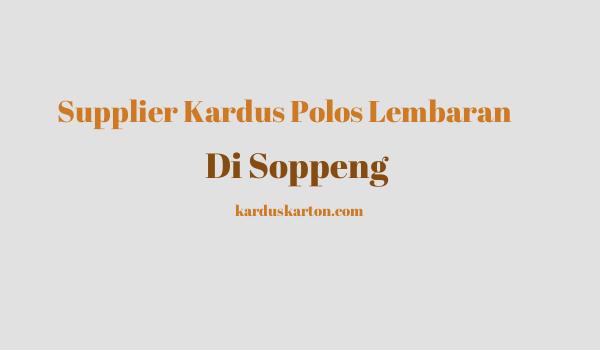 jual kardus di Soppeng